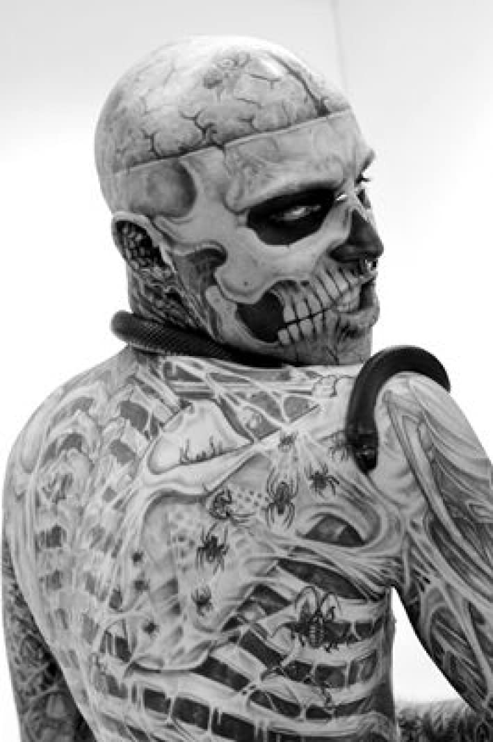 Rick genest 特大ポスター Rick genest 特大ポスター